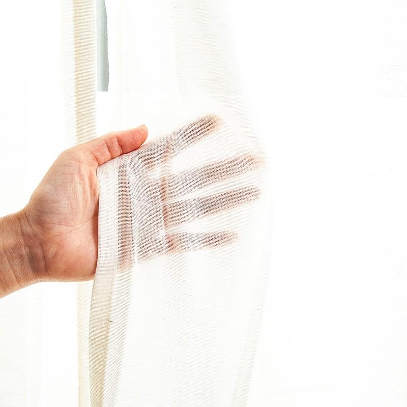 リネンテイスト ミラーレースカーテン RH210ナチュラルクローバー サイズオーダー 巾45〜100cm×丈101〜150cm OKC5 | 友安製作所 | 02