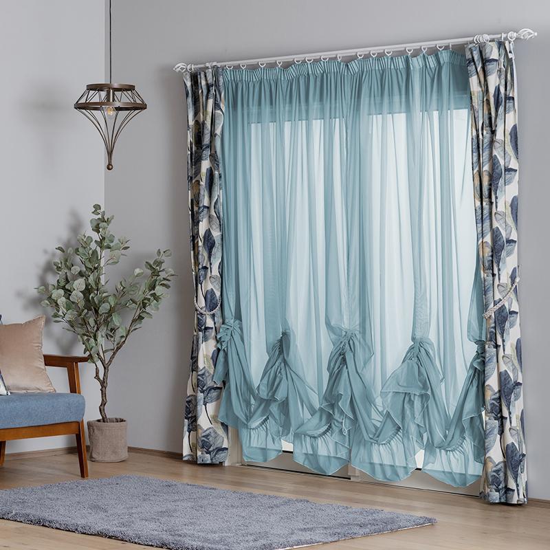 海外最新 出窓用カーテン レースカーテン バルーン おしゃれ 光触媒 防炎 オーダー 幅45 0cm 丈1 250cm Rb466 クララ 1枚 防炎 Okc5 レースカーテン カラー スモーキーパープル Www Kronenhuis Nl