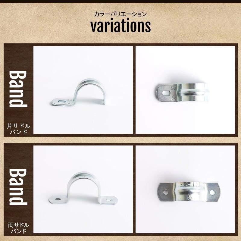 パイプ メタル配管パイプ パイプクランパー サドルバンド 25.4用 部材 H-N-0 | ブランド登録なし | 06