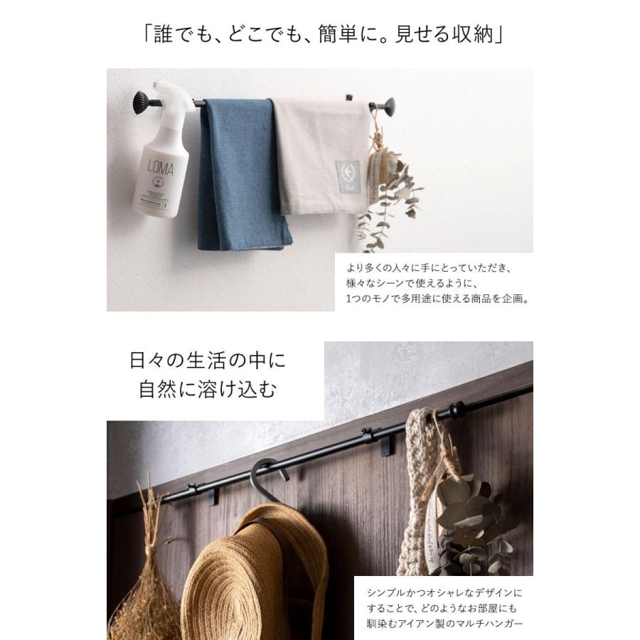 鉄総掛 アイアンマルチハンガー 装飾キャップ シェル 単品 C-F-1 | ブランド登録なし | 05