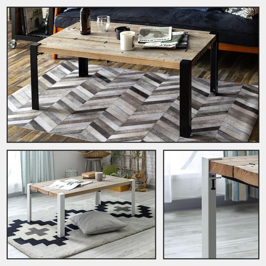 友安製作所 机 脚 パーツ テーブル ショート 400mm 2本セット