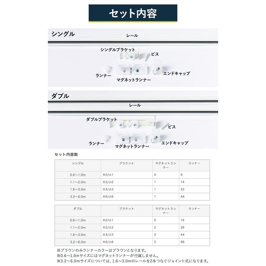 カーテンレール ダブル 伸縮 角型 日本製 取り付け 天井付け 壁 黒