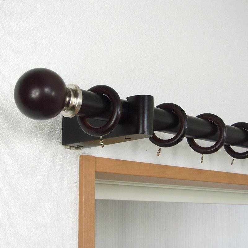 カーテンレール 木製カーテンレール 北欧インテリア ビヨルグ シングル 0 6 1 0ｍ Ws001 B ビニールカーテンのcレンジャー 通販 Yahoo ショッピング