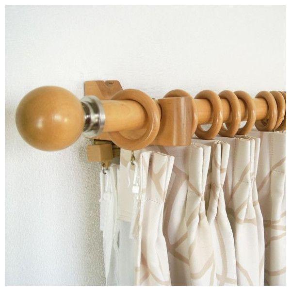 カーテンレール 木製カーテンレール 北欧インテリア ビヨルグ ダブル 0 6 1 0ｍ Ww001 B ビニールカーテンのcレンジャー 通販 Yahoo ショッピング