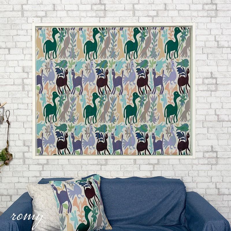 ローマンシェード おしゃれ ドラム型 幅141〜190cm 丈101〜150cm YH807 ロミー [1枚] OKC5