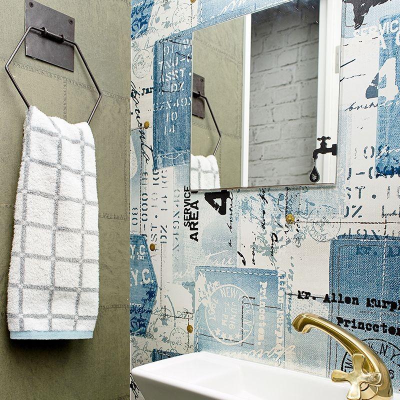 アイアン タオルハンガー ヘキサゴン アイアン雑貨 ZH024 C-F-1