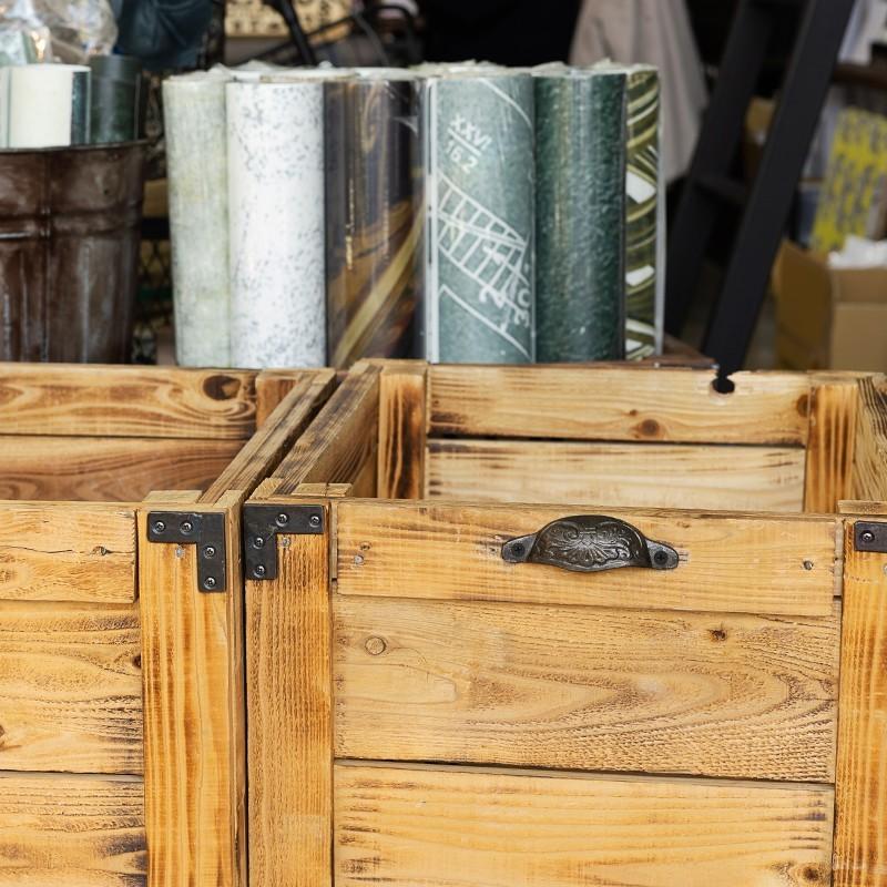 アンティークインダストリアル工業系 アイアンパーツBOX VINTAGE IRON BOX-001 / 大阪・堀江・家具屋・ヴィンテージ