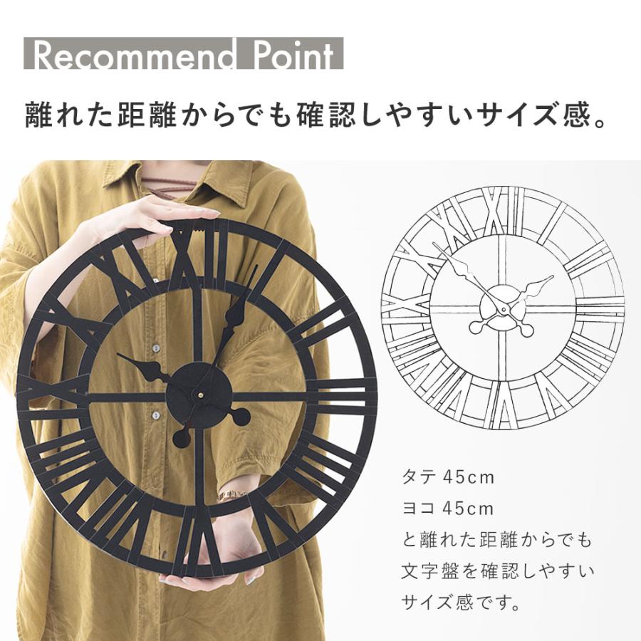 壁掛け時計 ウォールクロック スタイリッシュ ラグジュアリー 大型 ブラック 壁掛け時計 ウォールクロック 時計 おしゃれ 静音 新築 非電波