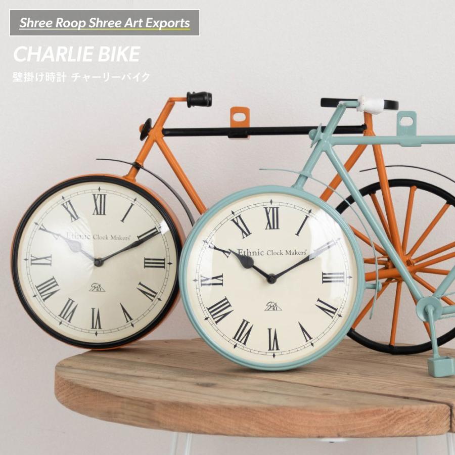 壁掛け時計 おしゃれ ウォールクロック Charlie Bike CSZ 壁掛け時計 おしゃれ ウォールクロック Charlie Bike CSZ