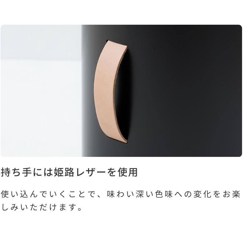 ダストボックス ほうき ちりとりセット BRUSHUP カン H-N-0_10