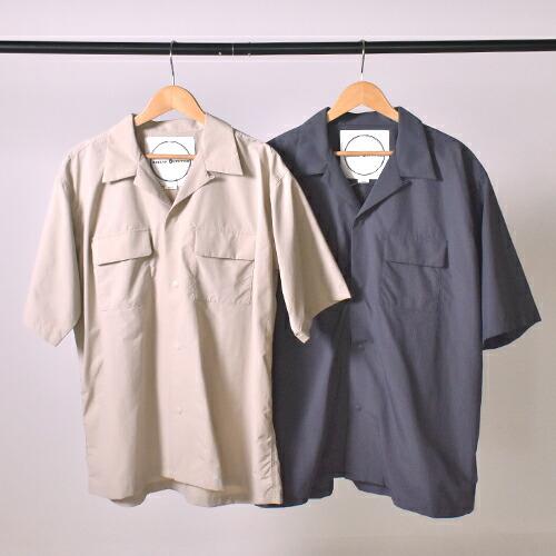Burlap Outfitter / バーラップアウトフィッター S/S CAMP SHIRT SOLID