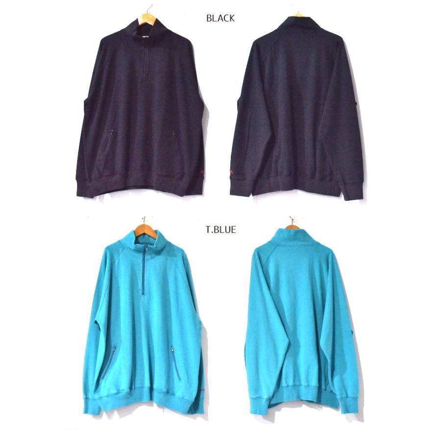 NUTMEG MILLS / ナツメグミルズ 1/4 ZIP-UP TRACK TOP : CS STORE