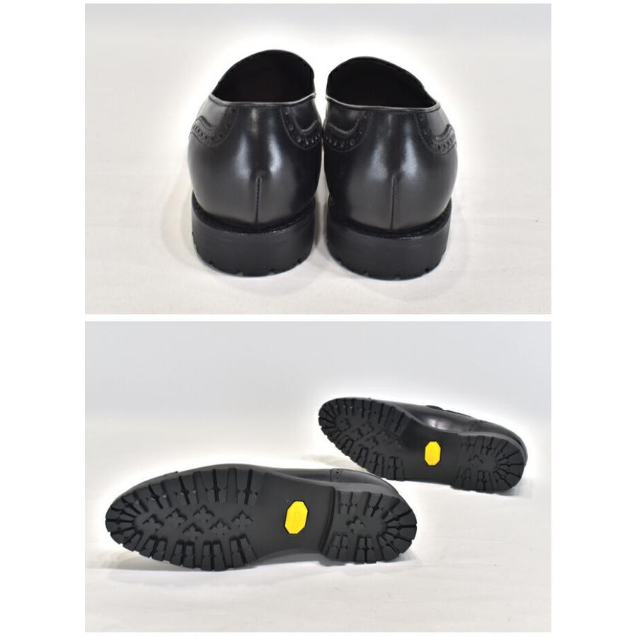 Jalan Sriwijaya / ジャラン スリウァヤ CALF LEATHER BROGUE SLIP-ONS