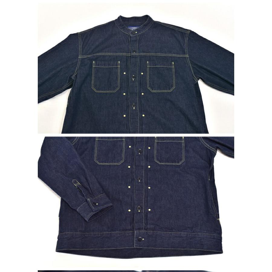 TIGRE BROCANTE/ティグルブロカンテ 10オンスデニムバータックシャツ