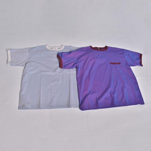 TUITACI / ツイタチ CHAMBRAY JERSEY RINGER T-SHIRTS : CS STORE