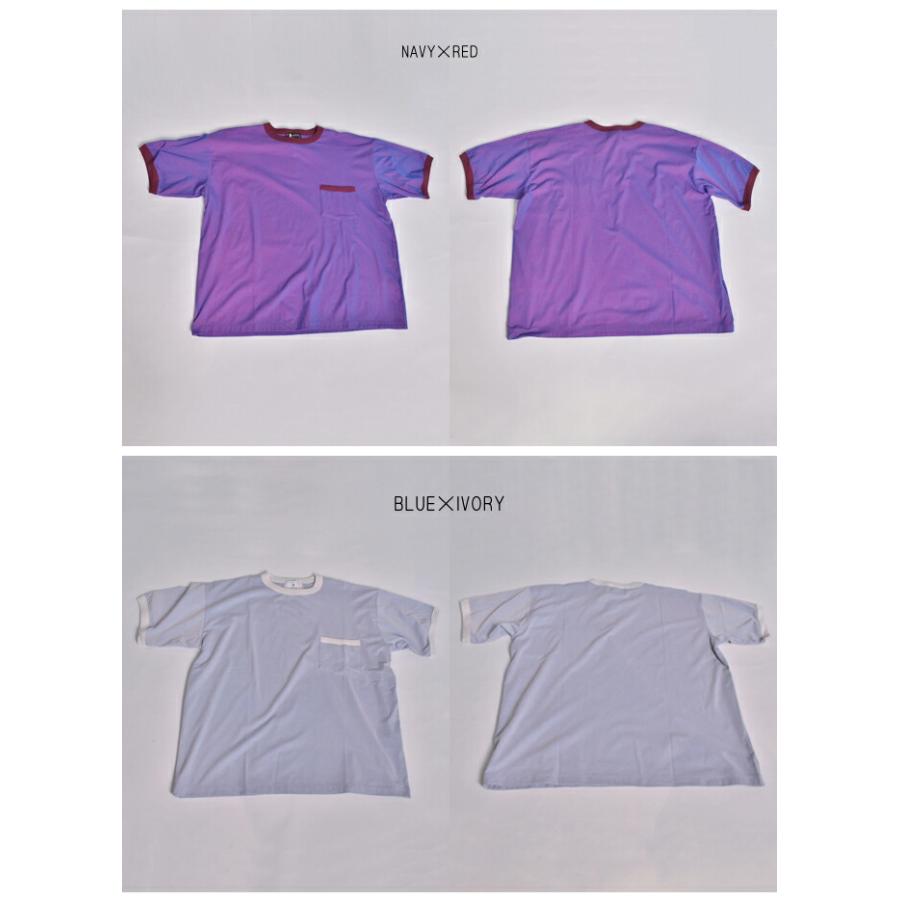 TUITACI / ツイタチ CHAMBRAY JERSEY RINGER T-SHIRTS : CS STORE