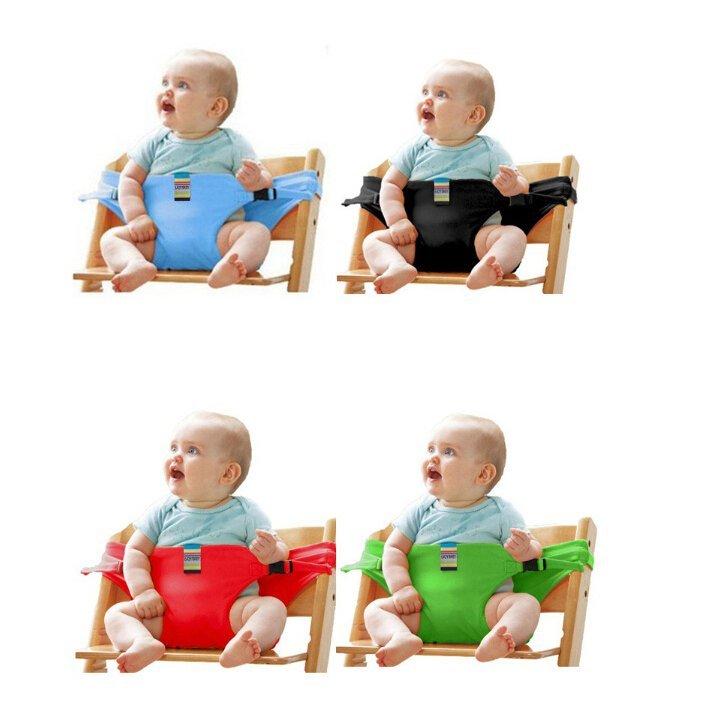 送料無料 チェアベルト ストラップ 固定ベルト 安全性up ハーネス型 激安ブランド 携帯型食事 赤ちゃん ベビーチェア用 食事用補助ベルト ロック付き