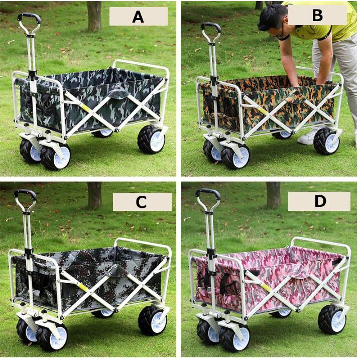 アウトドアワゴン キャリーワゴン 折りたたみ コンパクト 大容量 運動会 アウトドア キャンプ 釣り 多色 Yh Studio Genearz 通販 Yahoo ショッピング