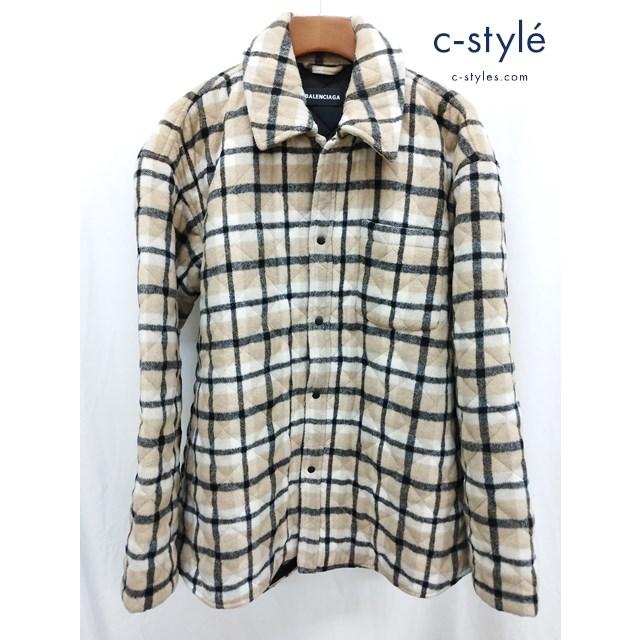 BALENCIAGA A401 [秋冬物][人気] バレンシアガ フランネルジャケット  