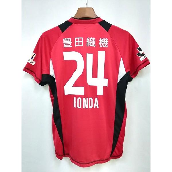 [人気] J.LEAGUE Jリーグ 本田圭佑 サイン入りユニフォーム S レッド 24 名古屋グランパス オフィシャルグッズ | ★ B037 |  | 01