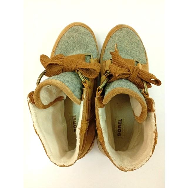 [人気] SOREL ソレル ショートブーツ 23.5cm ブラウン系 キネティック カリブー NL3097-224 レディース | ★ B045 |  | 02