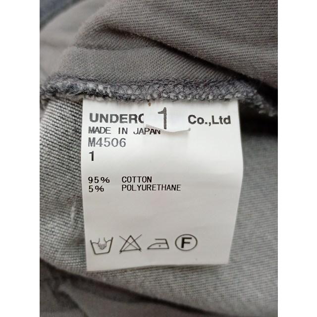 [人気] UNDERCOVERISM アンダーカバイズム スリムスラックス 1 グレー 日本製 ストレッチ M4506 | ★ B357 |  | 03
