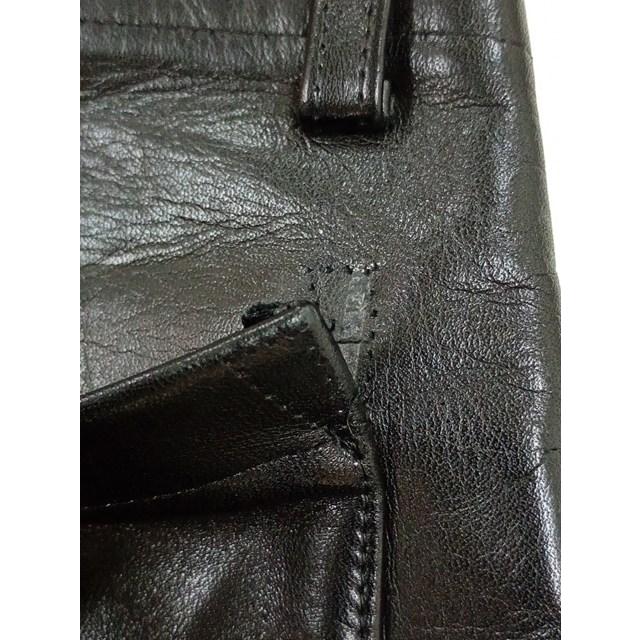 [人気] the Shepherd UNDERCOVER ザシェパードアンダーカバー 異素材パンツ 1 ブラック ホースレザー UST9501 | ★ B363 |  | 05