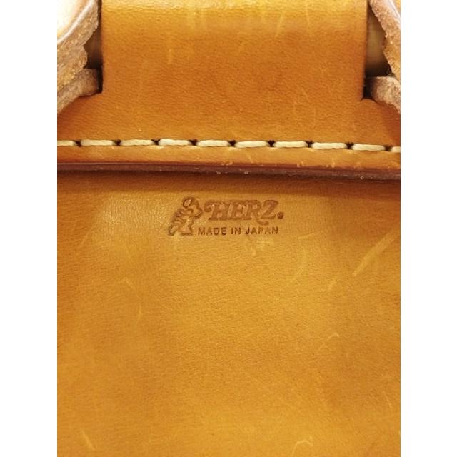 B554 [人気] HERZ ヘルツ リュック ブラウン系 レザー 日本製 パラシュートリュック | ★ |  | 05