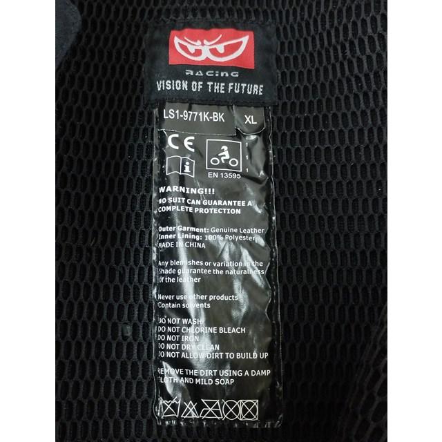 B778 [人気] BERIK ベリック レーシングスーツ XL マルチカラー 革ツナギ LS1-9771K-BK | ★ |  | 02
