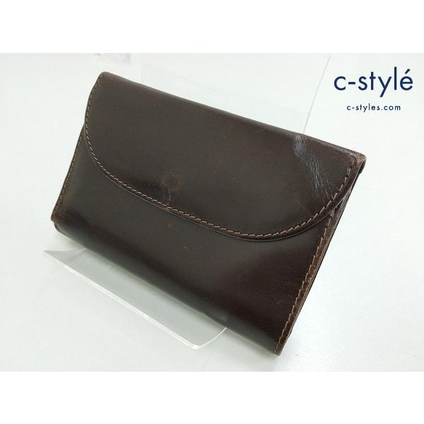 [人気] Whitehouse Cox ホワイトハウスコックス 三つ折り財布 ブラウン 牛革 カウレザー 3FOLD WALLET | ★ B779 | Whitehouse Cox