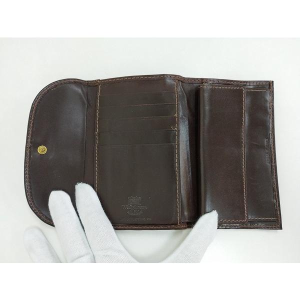 [人気] Whitehouse Cox ホワイトハウスコックス 三つ折り財布 ブラウン 牛革 カウレザー 3FOLD WALLET | ★ B779 | Whitehouse Cox | 03