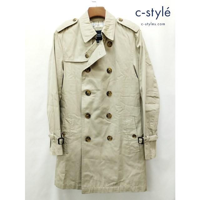 D054 [人気] HACKETT LONDON ハケットロンドン トレンチコート XS