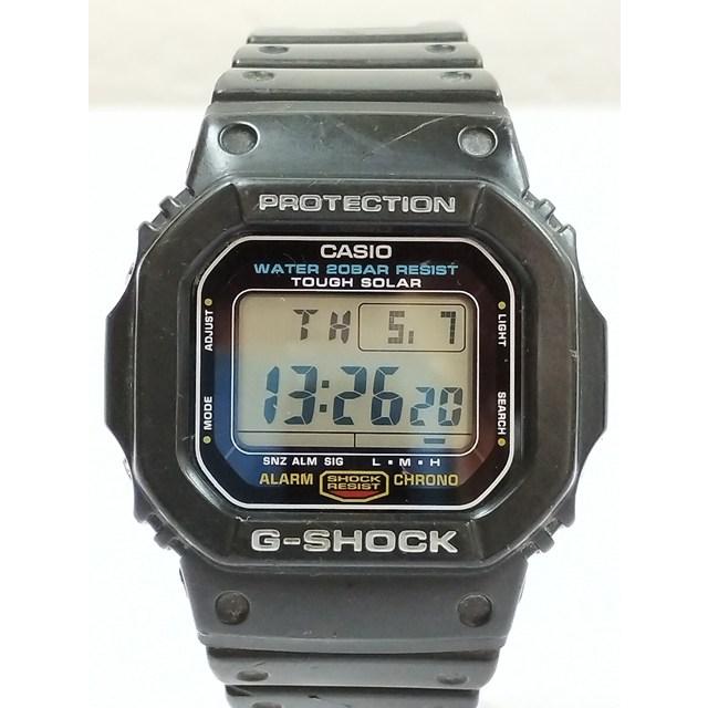 時計 CASIO G-SHOCK G-5600E 3160 D415 [動作品] CASIO カシオ 腕時計 ブラック ソーラー デジタル