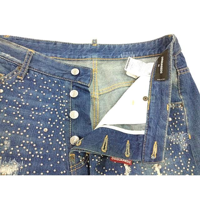 メンズファッション Dsquared2 ディースクエアード パッチワーク