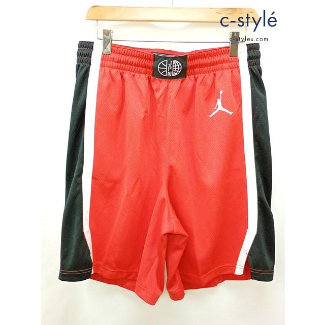D853 [人気] NIKE ナイキ ショートパンツ L レッド バスケットボール