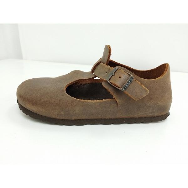 E416 [人気] BIRKENSTOCK ビルケンシュトック シューズ 22.5cm 茶系 London レディース | ★ |  | 01
