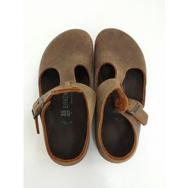 E416 [人気] BIRKENSTOCK ビルケンシュトック シューズ 22.5cm 茶系 London レディース | ★ |  | 02