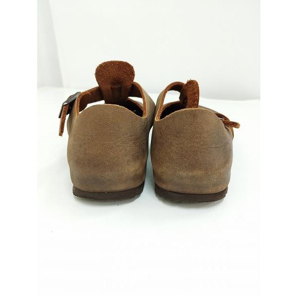 E416 [人気] BIRKENSTOCK ビルケンシュトック シューズ 22.5cm 茶系 London レディース | ★ |  | 03