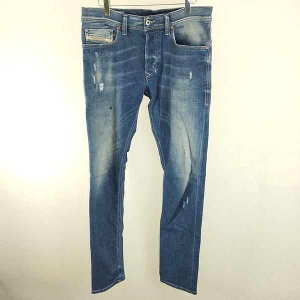 E934 [人気] DIESEL ディーゼル デニムパンツ W30 インディゴ TEPPHAR 0833F_STRETCH ダメージ加工 | G★｜c-styles｜02