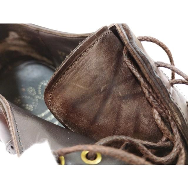 F810 [人気] Perfetto ペルフェット ドレスシューズ 7・1/2 ブラウン セミブローグ メダリオン WF01 | ★ |  | 07