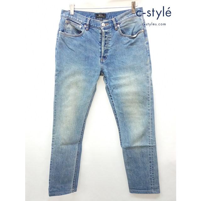 [人気] A.P.C. アーペーセー デニムパンツ 29 インディゴ プチニュースタンダード ストレート RN149947 | ★ H437 | 