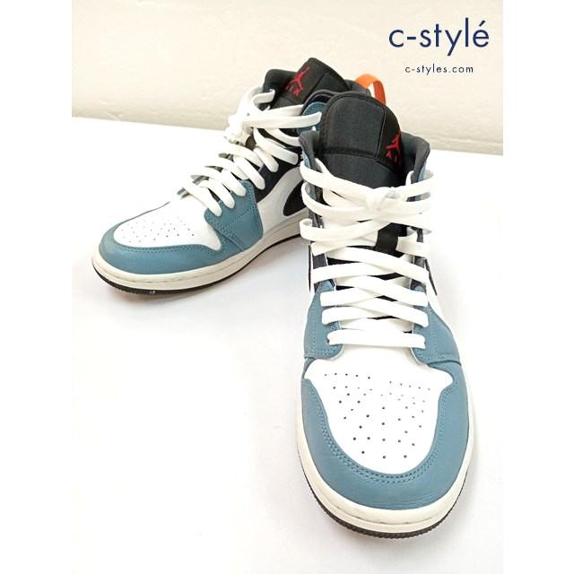 [人気] NIKE × FACETASM スニーカー 27.5cm ホワイト×グレー系 AIR JORDAN 1 MID FEARLESS APLA CU2802-100 | ★ I275 | NIKE