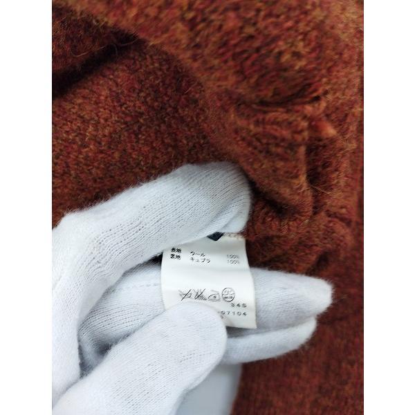 J074 [秋冬][人気] TOMORROWLAND トゥモローランド シェットランドジャケット 44 オレンジ系 63-07-14-07104 | ★ |  | 03