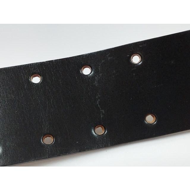 J089 [人気] WOLF'S HEAD ウルフズヘッド ベルト 38 ブラック スカル