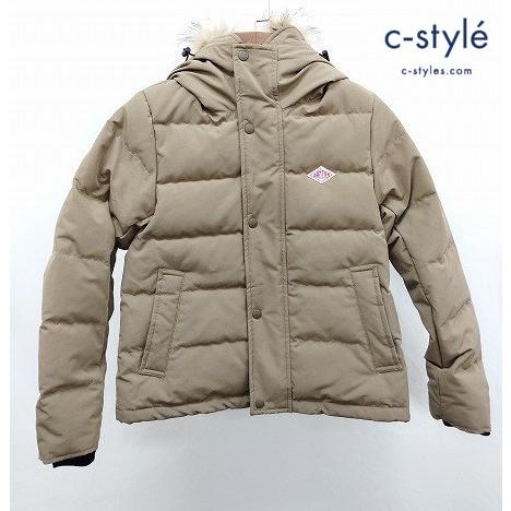 J136 [秋冬][人気] DANTON ダントン ダウンジャケット XS 茶系 DT