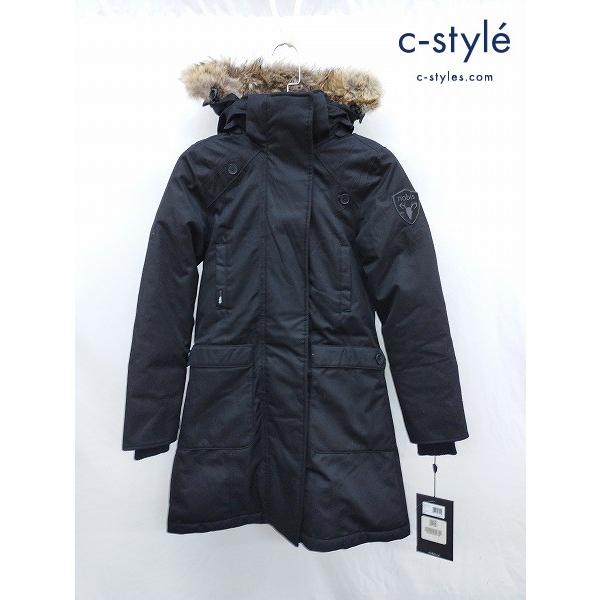 J159 [秋冬][未使用品] nobis ノビス ダウンコート XXS ブラック MERIDETH レディース | ★ | 