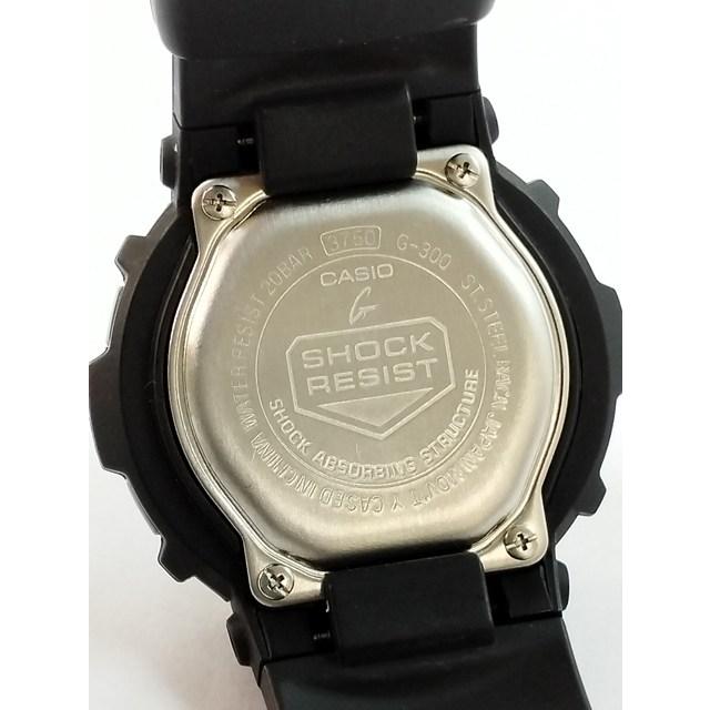 L680 [人気] CASIO カシオ G-SHOCK G-300 腕時計 ブラック ジーショック クォーツ | N★ |  | 02