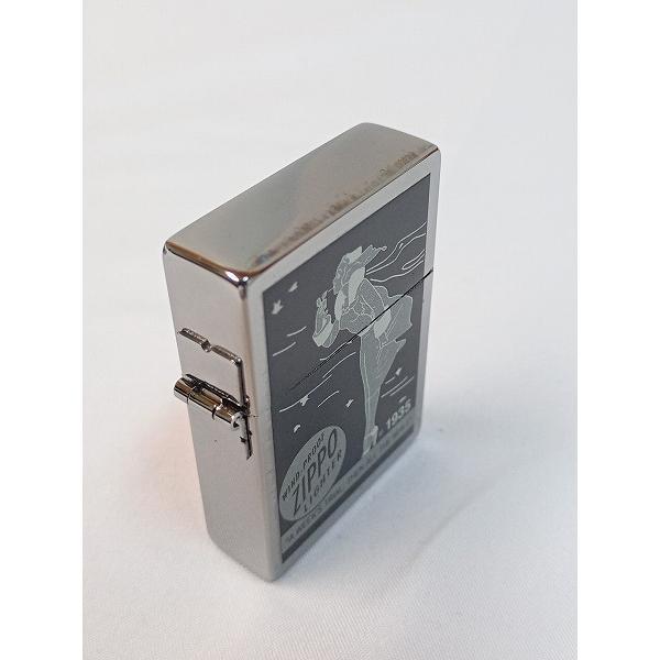 M373 [未使用品] ZIPPO ジッポー オイルライター 1935 REPLICA Windy BOX DESIGN シルバー レプリカ ウィンディガール | ★_3