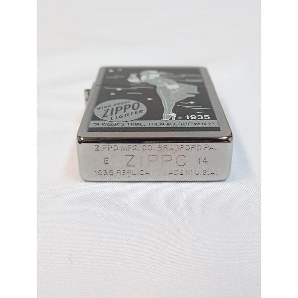 M373 [未使用品] ZIPPO ジッポー オイルライター 1935 REPLICA Windy BOX DESIGN シルバー レプリカ ウィンディガール | ★_4