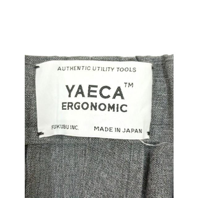 [人気] YAECA ERGONOMIC ヤエカエルゴノミック スリムパンツ M チャコールグレー | ★ N146 |  | 02